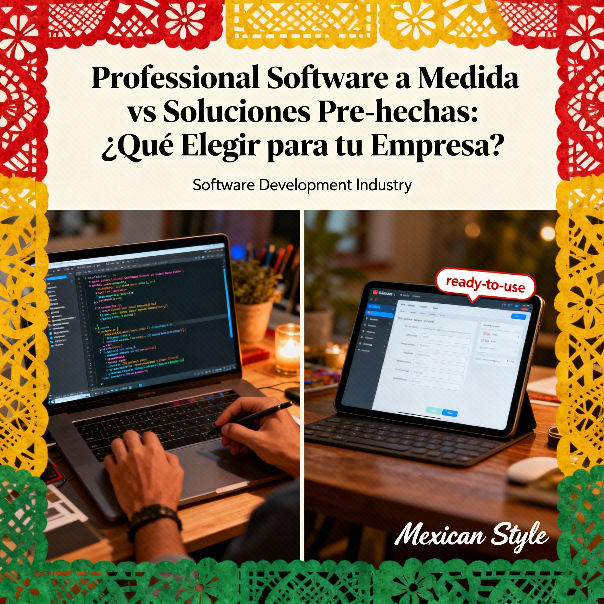 Desarrollo de Software a Medida vs Soluciones Pre-hechas